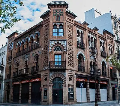 Edificio para Manuel Noguera, hoy sede de Bankinter en Sevilla