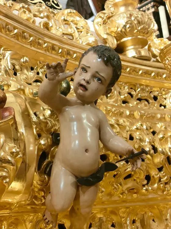 Ángeles del misterio de la Piedad del Baratillo. Álvarez Duarte