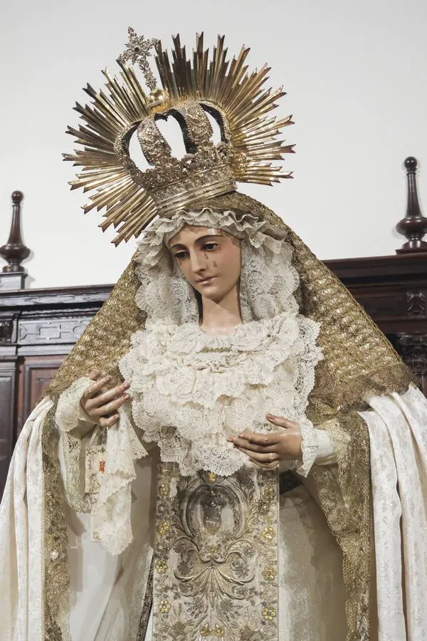 Antigua Virgen de la Merced, hermandad de Pasión