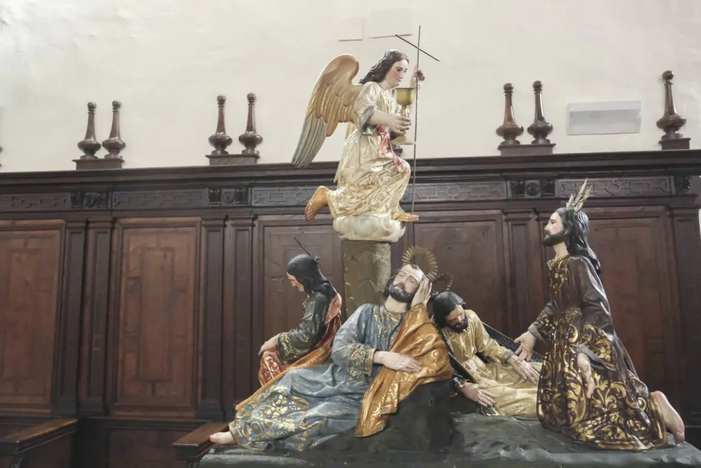 Paso de la oración en el huerto