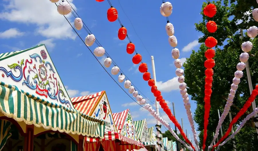 visitas a la feria de abril de Sevilla