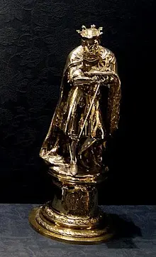 imagen de San Luis en la Catedral