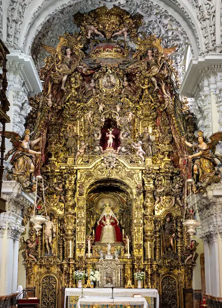 retablo capilla sacramental iglesia de San Isidoro de Sevilla