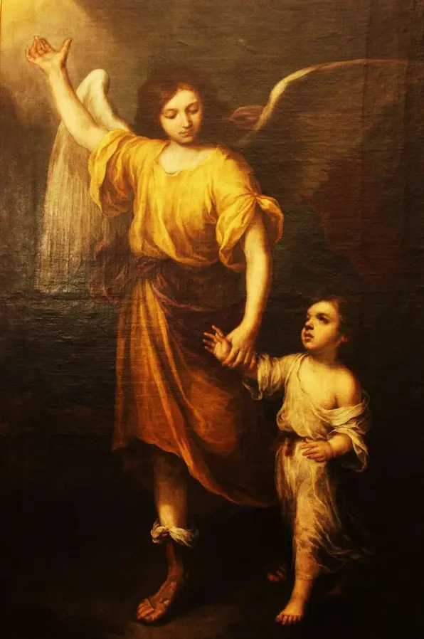 El ángel de la guarda. Murillo